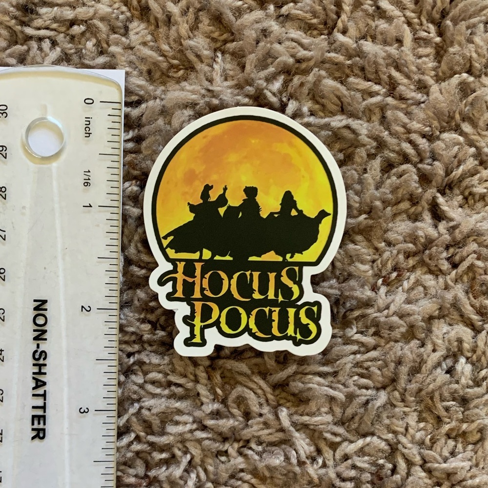 Hocus Pocus Vinyl Sticker Matte - Picture 2 of 2